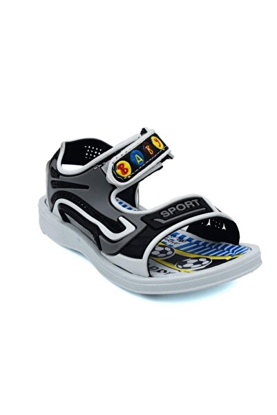 minibonito Erkek Çocuk Esnek Kaymaz Taban Düdüklü Deniz Havuz Sandaleti