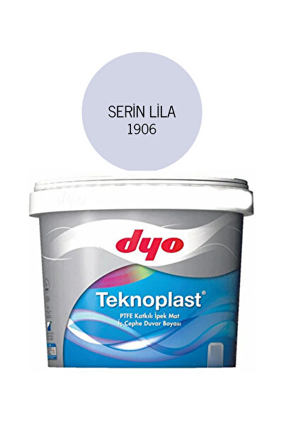 Dyo Teknoplast Ptfe Teflon Katkılı Iç Cephe Duvar B. Serin Lila 1906 15 Lt.