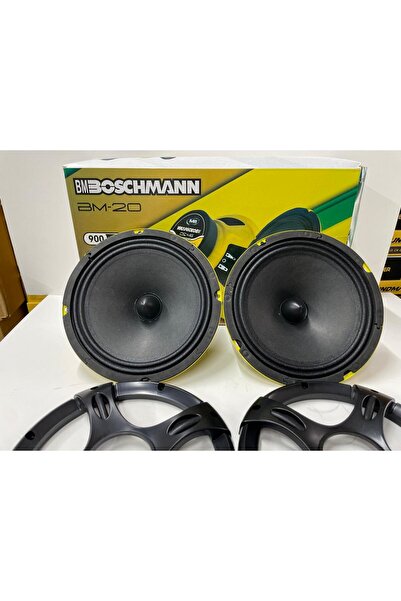 Boschmann BM-20 20 CM MİDRANGE 900 WATT MAXİMUM POWER 125WATT RMS POWER ÇİFT FİYATIDIR