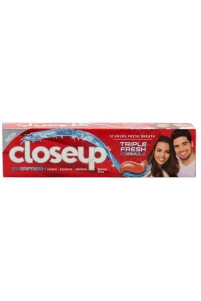 Closeup معجون أسنان أحمر منعش ثلاثي من كلوز-أب - 75 مل