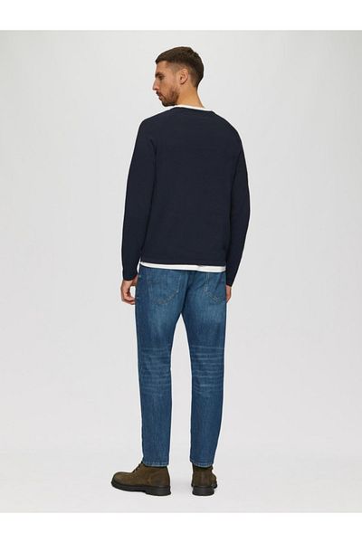 s.Oliver Men's Sweater, Thin, Cotton, With Logo,