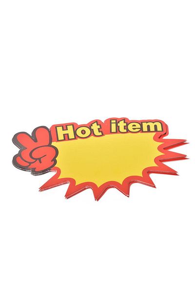 Generic 12-piece paper banners for commercial advertising