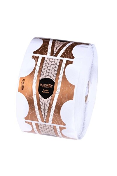 LUXORISE Șabloane clasice pentru unghii stiletto, 500 buc