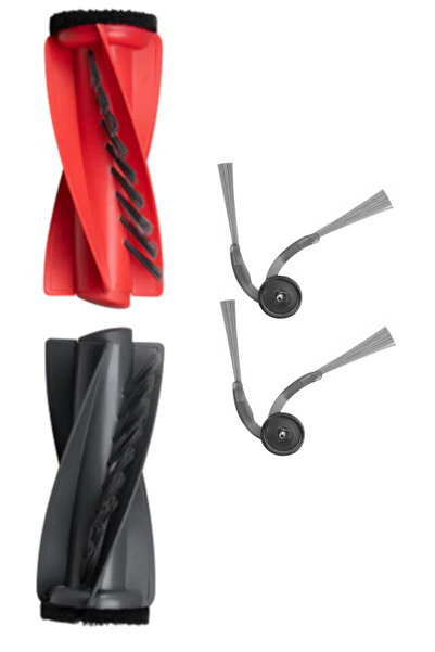 küche&haus Σετ τσάντας σκόνης πλευρικής βούρτσας με συμβατή βούρτσα κύριας βούρτσας Roborock Saros 10/ 10R QrevoEdge Qrevo EdgeC Qrevo Curv