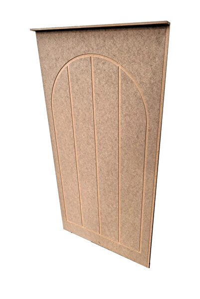EYA STUDİO Mdf Cnc Işlemeli Dekoratif Boyanabilir Duvar Paneli (102X54CM) (6M...
