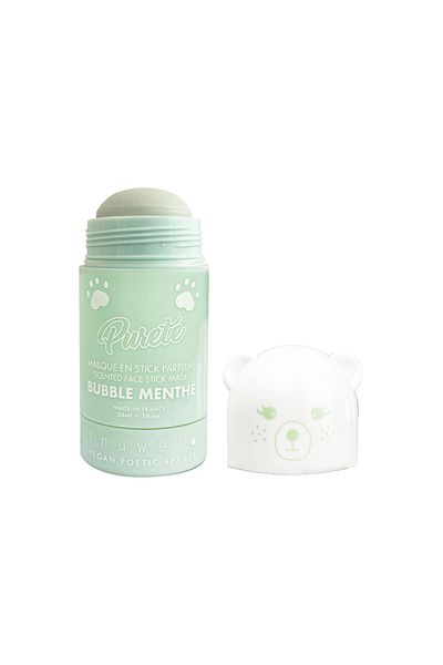 Inuwet Purifying Stick Mask For The Face, With White Clay And Mint Fragrance, , 30 ml