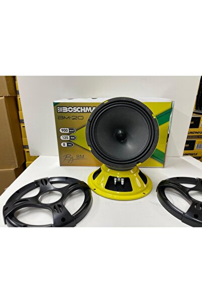 Boschmann BM-20 20 CM MİDRANGE 900 WATT MAXİMUM POWER 125WATT RMS POWER ÇİFT FİYATIDIR