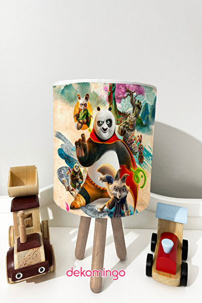 dekomingo أباجور كونغ فو باندا لغرفة الأطفال والرضع