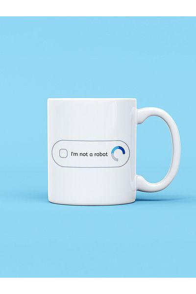 daystore I'M Not a Robot Printed Mug