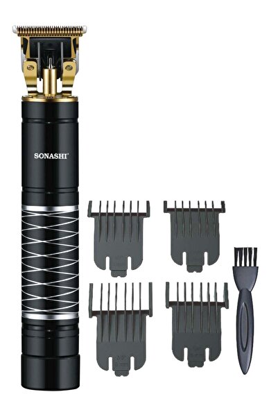 sonashi Rechargeable Professional Hair Clipper With High-Capacity Battery And...