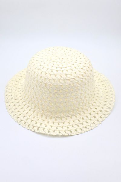 YENİCİ 1 Piece Cream Color Children's Hat