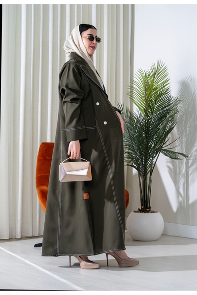 elegant hijab عباية درة الشرق - عباية بالطو