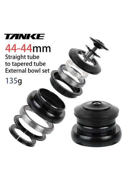 Choice 44-44mmExternal bowl TANKE-MTB Mountain Bike Bowl Group, Aluminum Alloy Headset,Tapered Straight For
