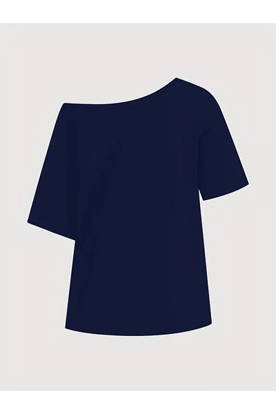 Machetta Μπλουζάκι Boat Neck 76 Printed Oversize 100% Cotton T-shirt