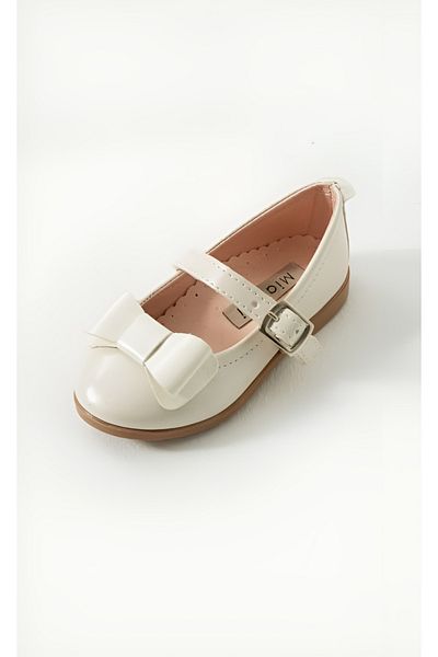 Via Bambino Girl Shoes B-190 Pearl