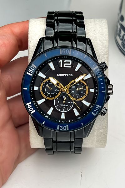 Choppers New Season Sports Model Silver Color Men's Wristwatch Bracelet with Gift Father's Day Gift