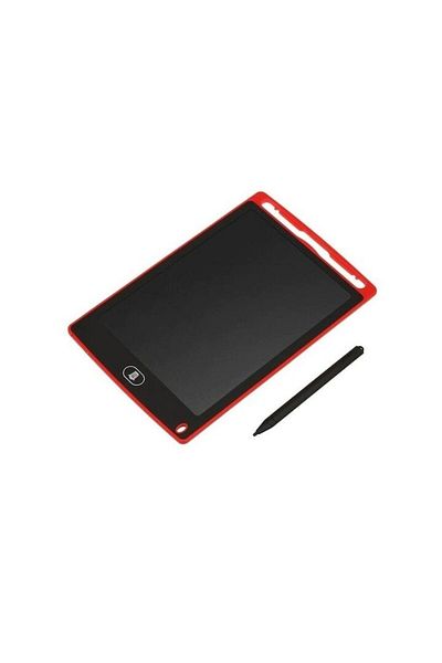 MACVI Tableta digitala pentru scris si desenat Macvi® 10 inch, ecran LCD color, stilou inclus, rosu