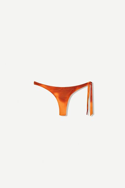 Bershka Ombré mesh bikini bottoms