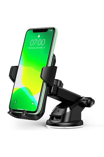 MACVI Suport telefon Macvi® cu brat telescopic, ajustabil, montare pe birou, design ergonomic