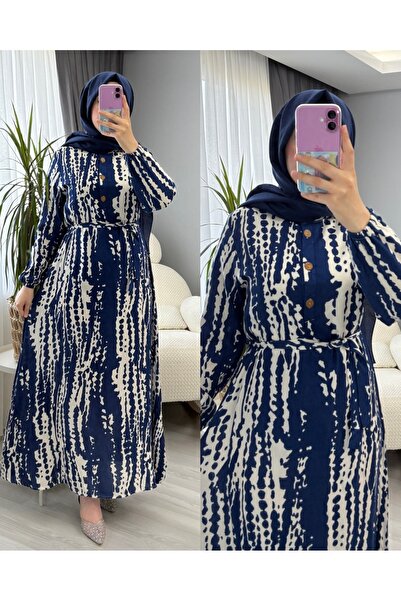 suphan tekstil فستان من الفسكوز من الفيسكوز