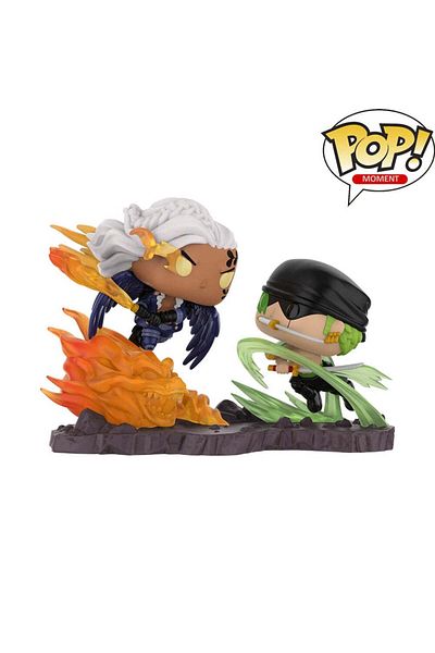 Funko Pop Moment! Animation: One Piece Unmasked King vs. Zoro Exclusive Vinyl Figure
