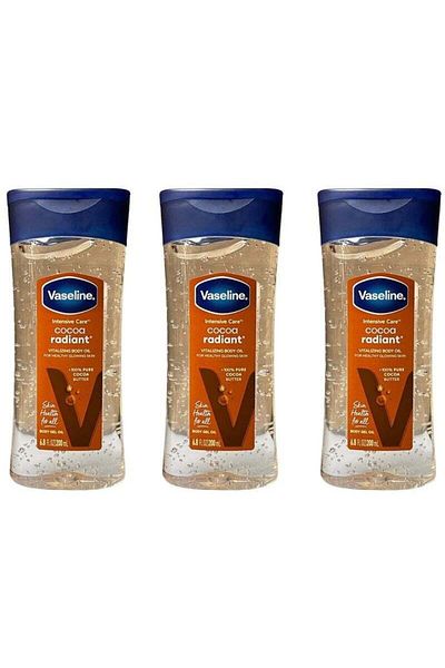 Vaseline Intensive Care Cocoa Radiant Body Oil 3 x 200ml