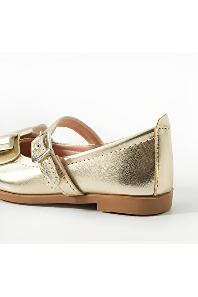 Via Bambino Girl Shoes B-190 Gold