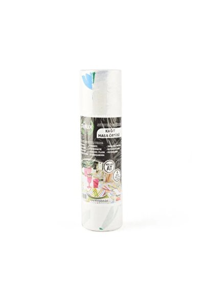 ELDİPA Kullan At Kağıt Masa Örtüsü 5 Yaprak 100x120 cm | 6 Metre | Su ve Yağ Geçirmez