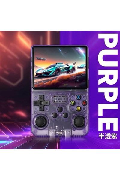 MACON R36s Handheld Retro Game Console 64gb, 15000 Games, 3.5" Ips Screen, Linux System