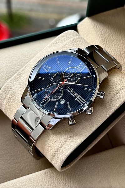 Homies Men's Wristwatch Watch with Gift Box and Bracelet Gift All Functions Works.Hmmys18