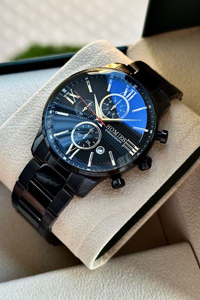 Homies Men's Wristwatch Watch with Gift Box and Bracelet Gift All Functions Works.Hmmys18