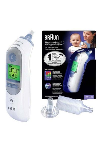 Braun ميزان حرارة للأذن بتقنية ثيرموسكان 7