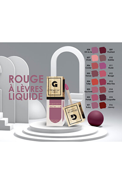Ghali'or Paris Jennifer Liquid Lipstick 516 - Galior Paris