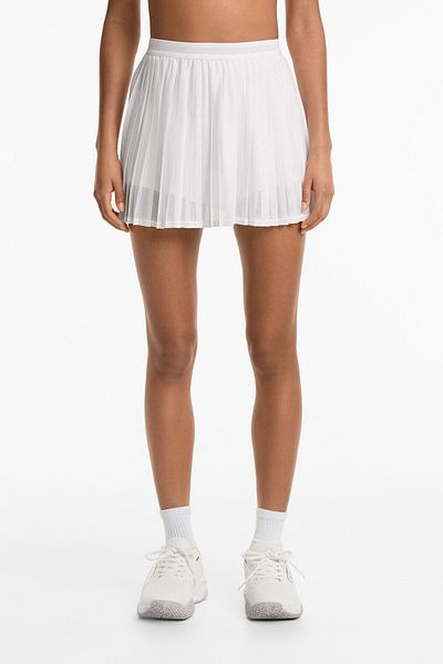 Oysho Compressive Mesh Skirt