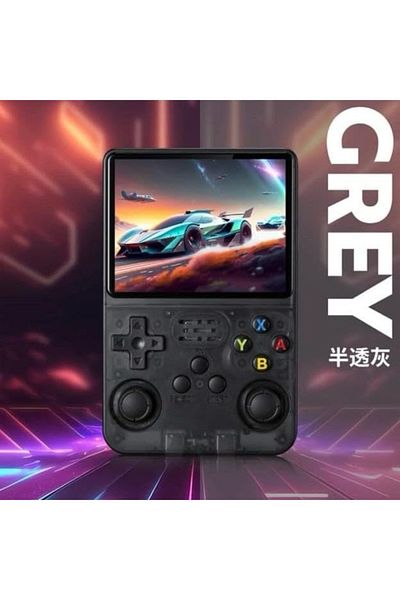 MACON R36s Handheld Retro Game Console 64gb, 15000 Games, 3.5" Ips Screen, Linux System
