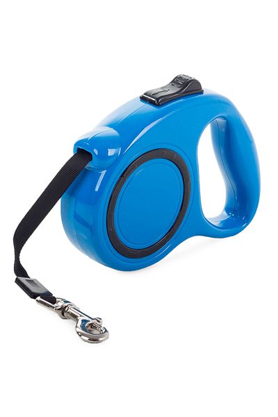 zola Lesa mecanica pentru caini,5 m, greutate maxima suportata 15 kg, albastra