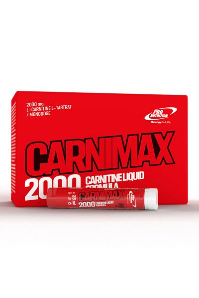 Pro Nutrition Liquid carnitine, Carnimax 2000 Berries 20 single doses x 25 ml