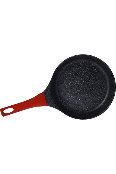 ALSAIF Open Aluminum Non-stick Frying Pan By Amercook, Size: 26 Cm, Red Gradient Color, Aluminum, By Al-sai