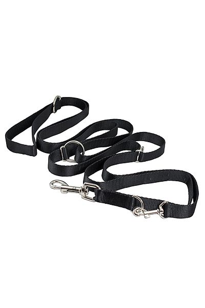 zola Lesa de alergare pentru caini, reglabila, lungime 5 M, neagra