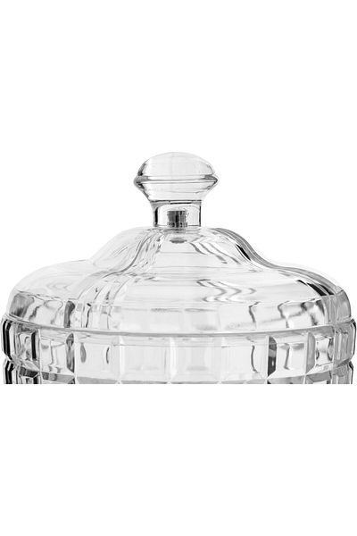 ALSAIF Acrylic Round Date Bowl with Transparent Lid