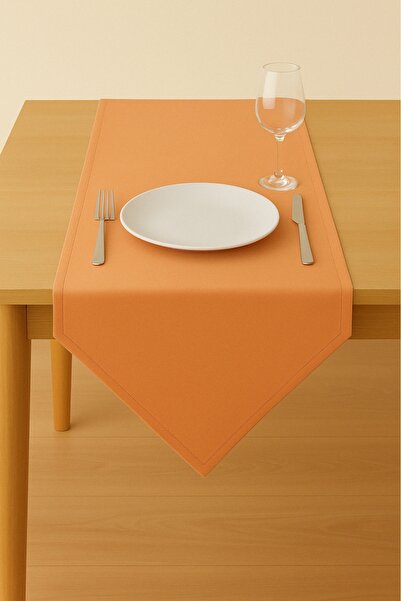 Luvora Home Σειρά Luna Βελούδινη Υφασμάτινη Τρίγωνη Runner - Ροζ Σαπφείρι