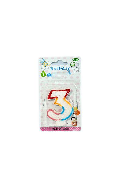 Generic شمعة عيد الميلاد رقم 3