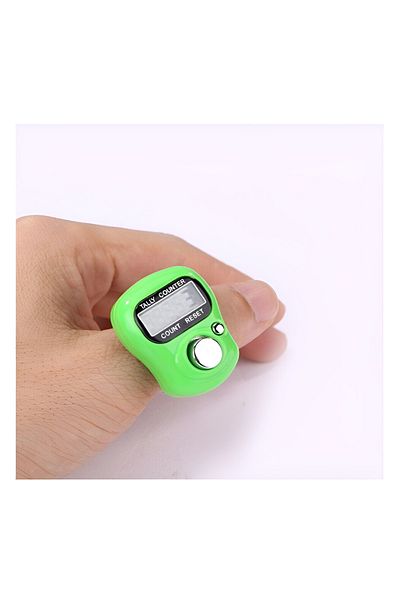 rexa Digital Electronic Finger Wearable Tally Counter Green