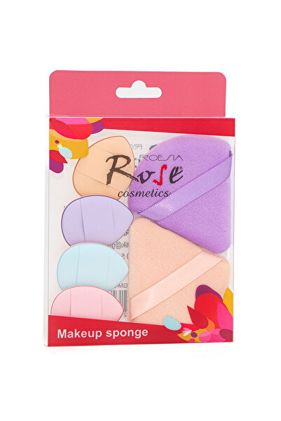 Roesıa Rose Cosmetics Rose 6'lı Makyaj Sünger Seti