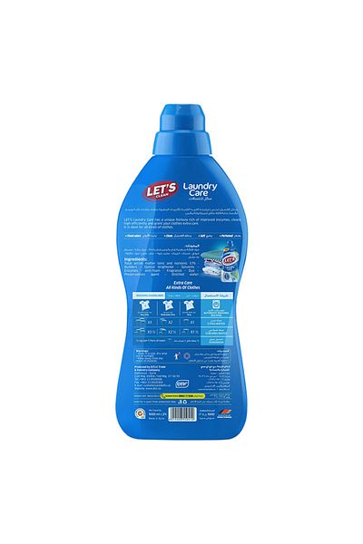 Let's Clean Liquid Detergent Pure Nature 1L