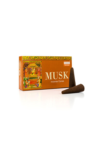 Darshan Incense Misk Musk Kokulu Konik Tütsü