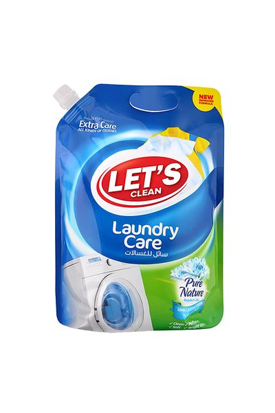 Let's Clean Liquid Detergent Pure Nature 2L