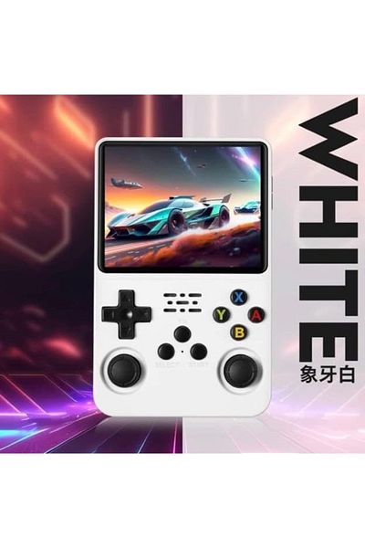 MACON R36s Handheld Retro Game Console 64gb, 15000 Games, 3.5" Ips Screen, Linux System