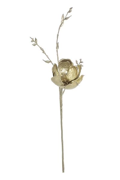 Bizzotto Artificial flower Golden Magnolia 44x16x16 cm