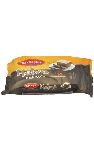 Kardeşler Şekerleme 400g X 3 Brothers Tahini Halva with Cocoa